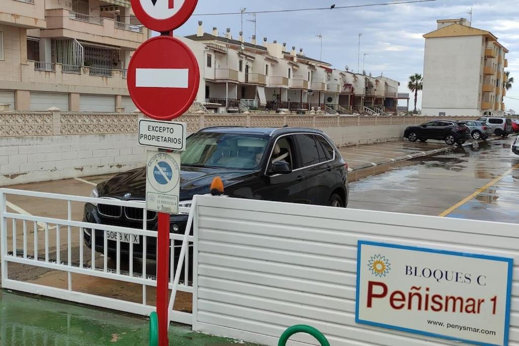 Apartamento ÁTICO-DUPLEX EN URB. PEÑISMAR en 1ª línea de playa Peñíscola Exterior foto