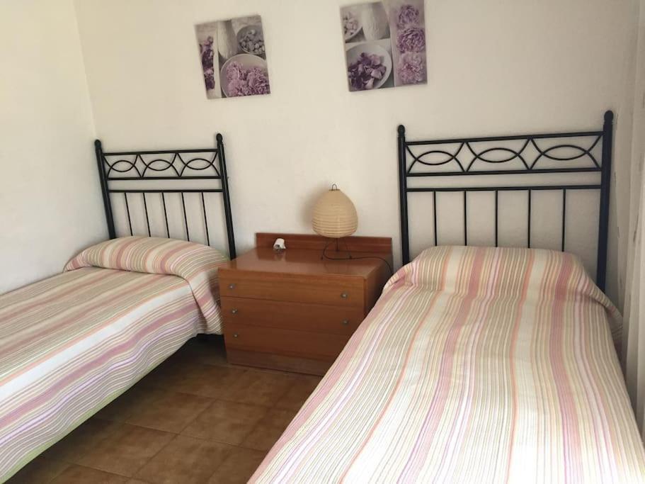 Apartamento ÁTICO-DUPLEX EN URB. PEÑISMAR en 1ª línea de playa Peñíscola Exterior foto