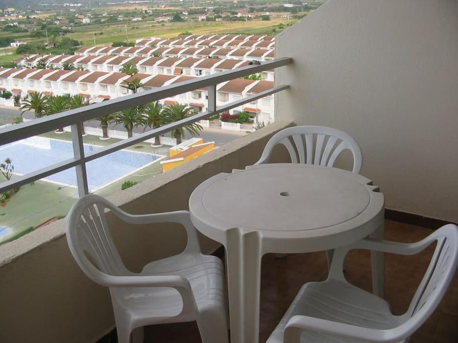 Apartamento ÁTICO-DUPLEX EN URB. PEÑISMAR en 1ª línea de playa Peñíscola Exterior foto