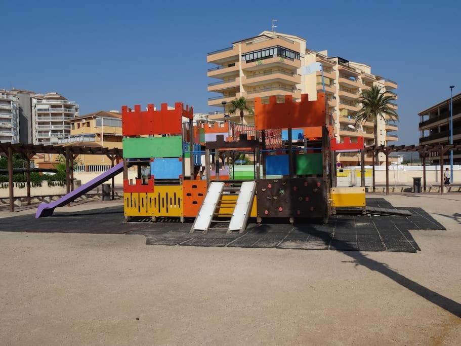 Apartamento ÁTICO-DUPLEX EN URB. PEÑISMAR en 1ª línea de playa Peñíscola Exterior foto